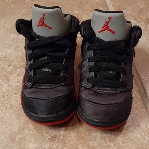 Air Jordan 5 Retro "Satin" Toddler Sneakers Sz. 5c